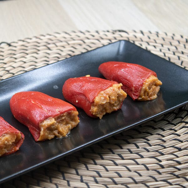 Pimientos rellenos carne Gesalaga