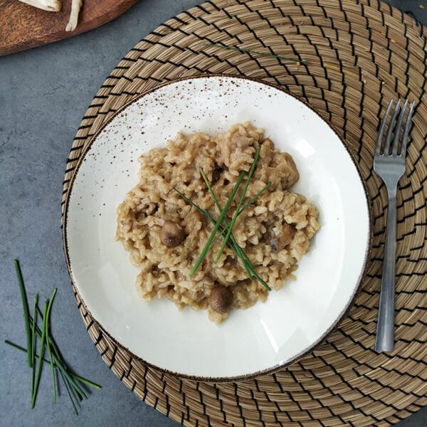 Risotto de hongos de Gesalaga