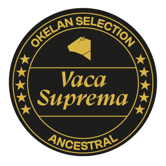 Etiqueta Vaca Supremo - Carnes Okelan