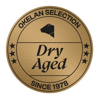 SELLO_DRY AGED logo Categoría Premium Dry Aged de Okelan