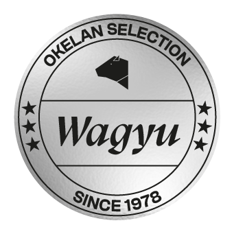Sello de Okelan selection carne de Wagyu