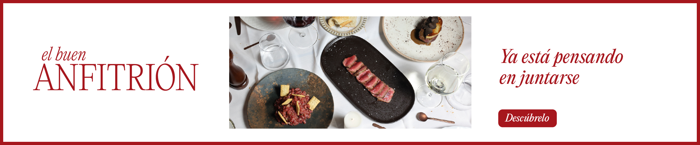 anfitrión navidad carnes